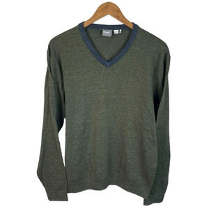LS7 Men’s Puma Golf Tournament V Neck Pullover Sweater M